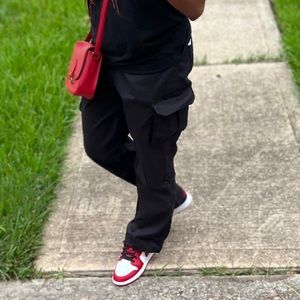 Amazon Men Cargo Black Pants